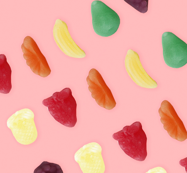 트로피컬과일모양구미